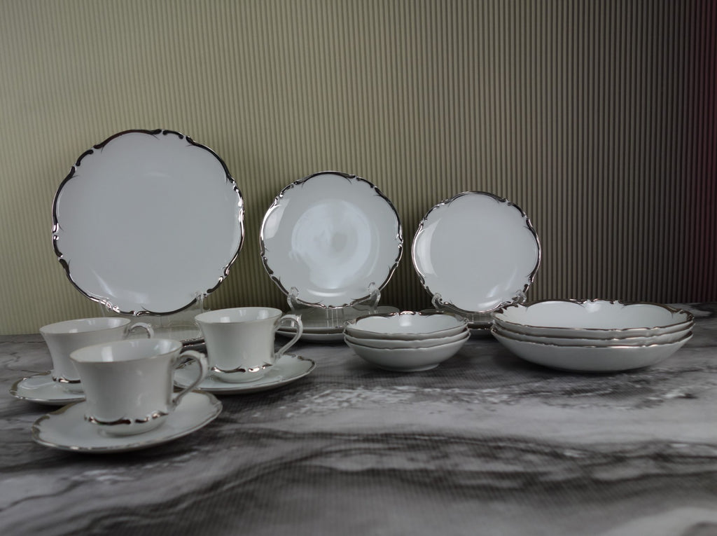 21-Piece 3 Place Setting Harmony House "Starlight" Pattern Made in Japan