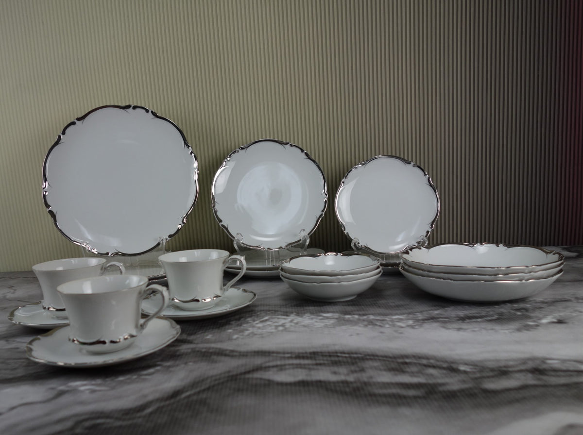 21-Piece 3 Place Setting Harmony House "Starlight" Pattern Made in Japan