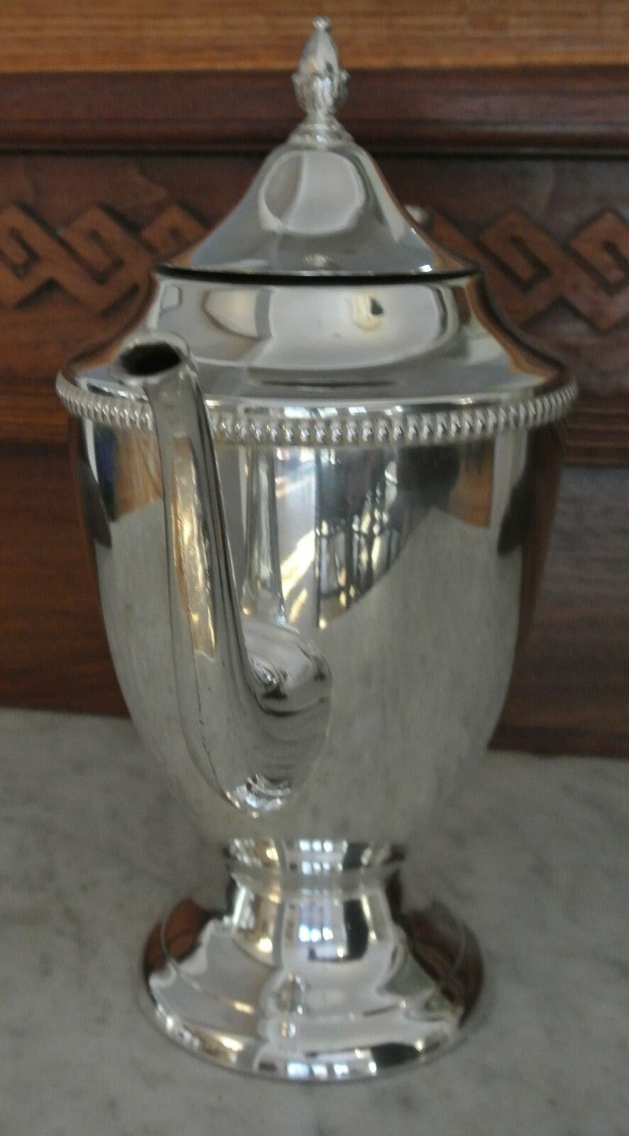 Antique "Sheets Rockford S.CO.1875" # 3620 Silver Plate Coffee/Pot