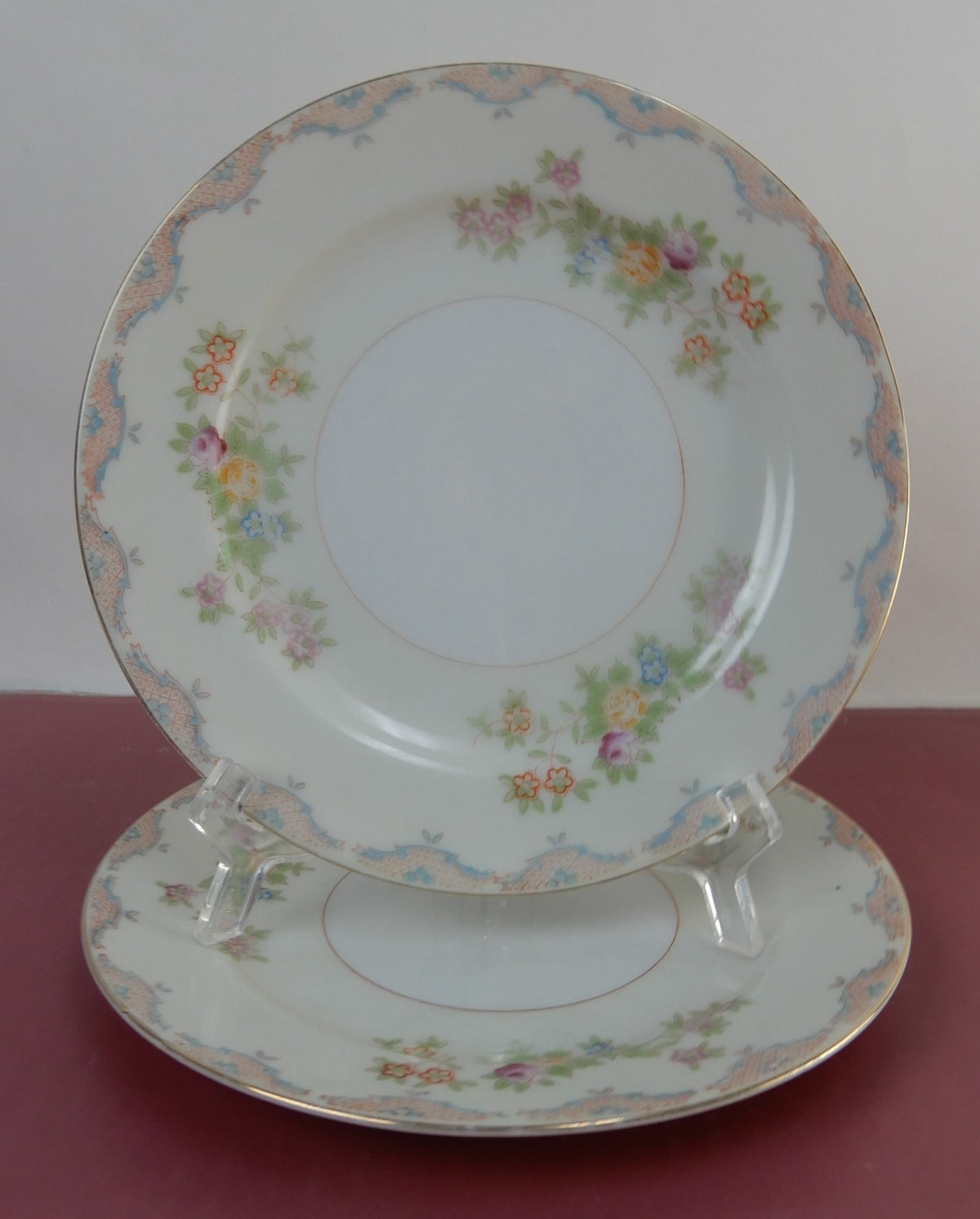 Vintage Set of 5 "Mayfair China" Made in Japan Salad Plates