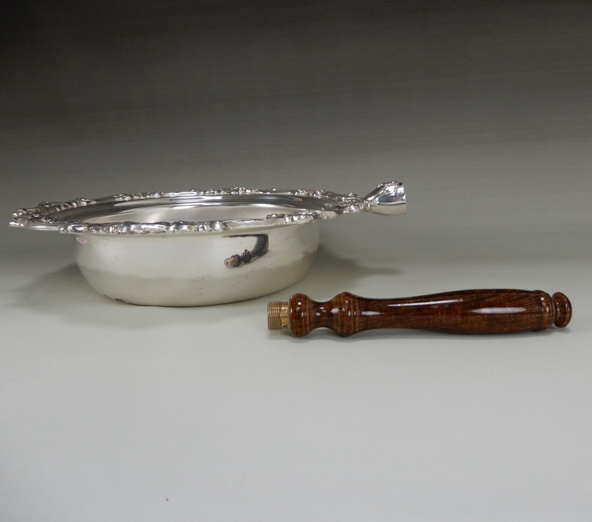 Vintage Silverplate Ornate Chafing Dish