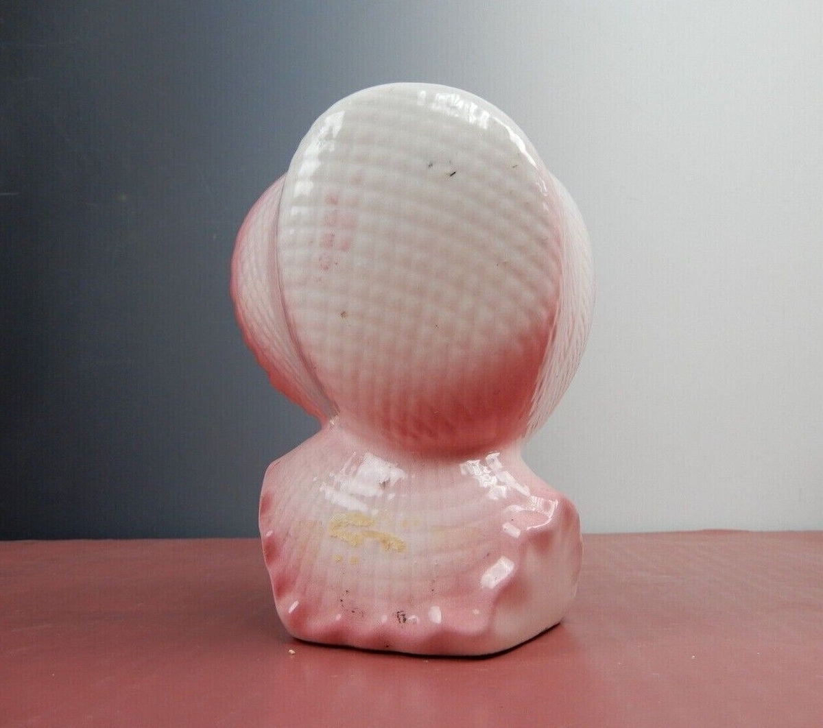 Vintage Nippon Yoko Boeki Co. Ceramic "Baby Girl in Pink" Planter Vase