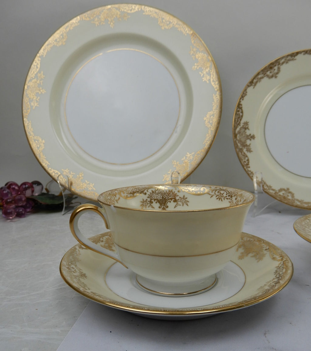 Antique 7-Piece One Place Setting 1918 Noritake Grafton