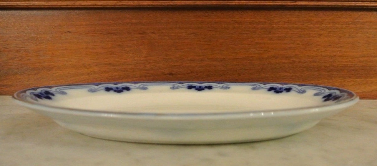 Antique W H Grindley Idris / The Olympic Pattern 9-3/4" Long Oval Platter