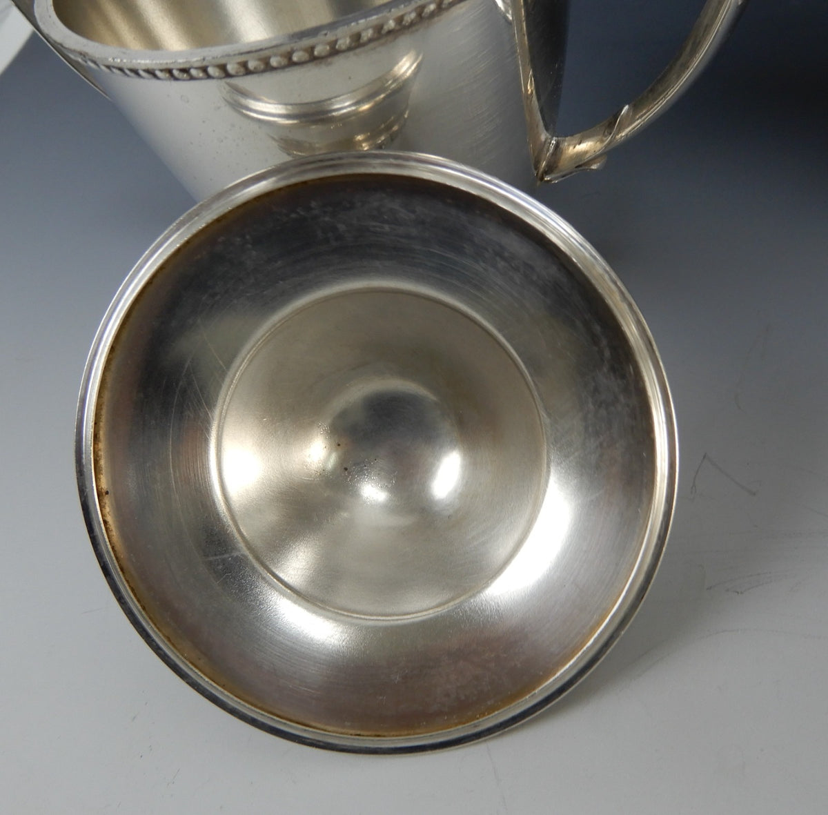 Oneida Community LTD.Lakewood Silverplate Coffee Pot ,Sugar Bowl and Creamer