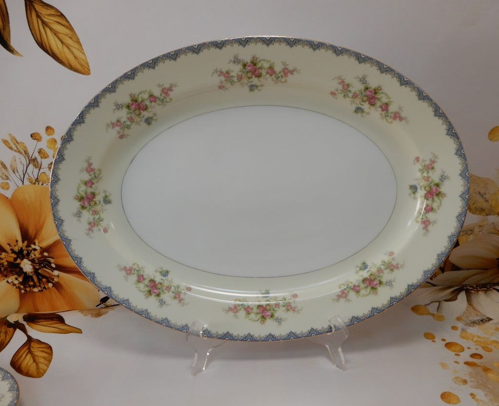 Set of Three Serving Pieces Meito China N.S.P.(Nagoya Seito Porcelain) Japan