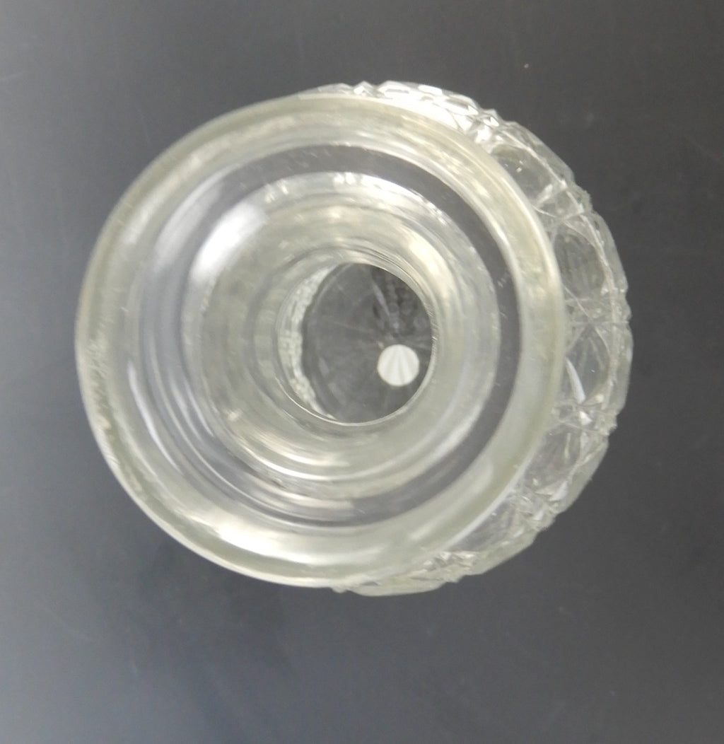GO Home Modern Clear Glass Round Decanter 12-1/2" Tall