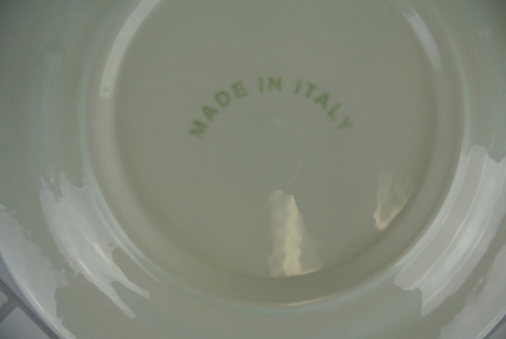 Set of 2 Sea Shell Dinnerware Two Plates, Two Mugs Made in Italy "A"
