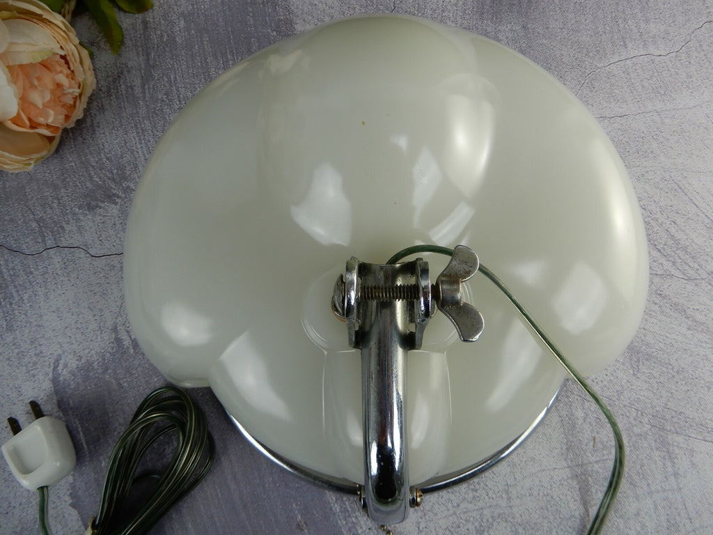 Vintage/Antique Milk glass Backlit Mirror
