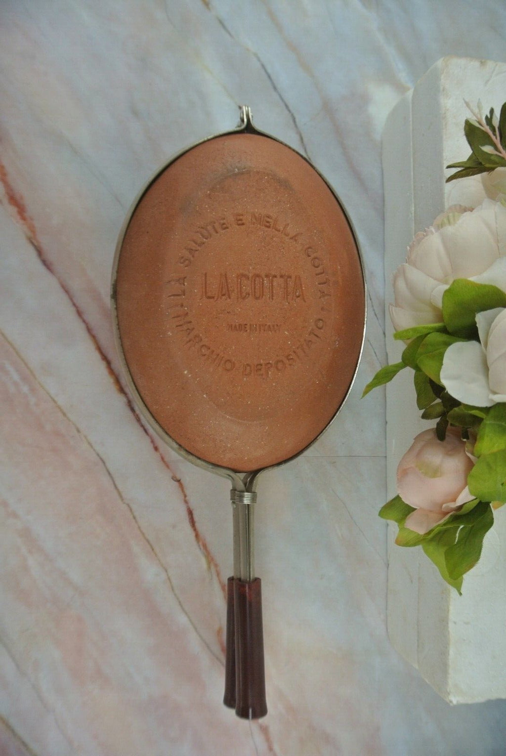 La Cotta, Stovetop Roaster/Grill Gourmet Clay Bakeware, Made in Italy