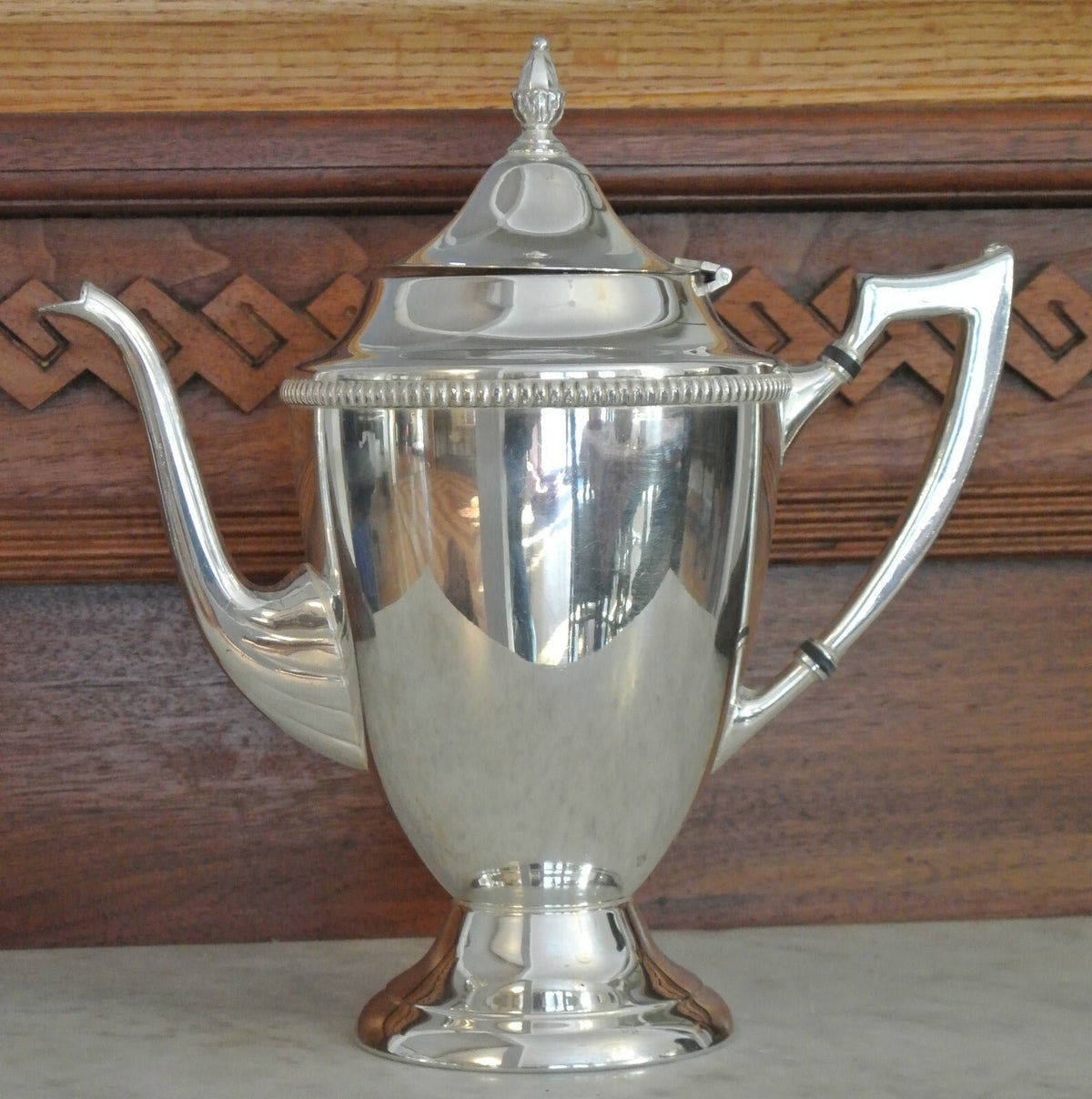 Antique "Sheets Rockford S.CO.1875" # 3620 Silver Plate Coffee/Pot