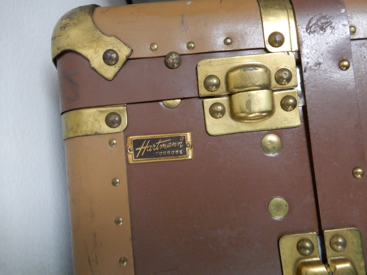 Hartmann Tourobe Gibraltarized Travel Wardrobe Hardside Trunk Suitcase 33-1/2"