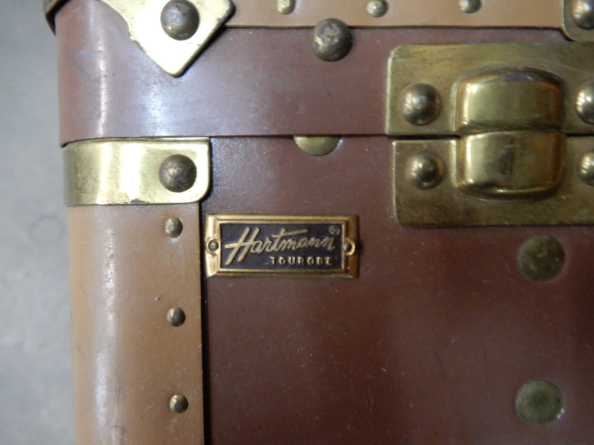 Hartmann Tourobe Gibraltarized Travel Wardrobe Hardside Trunk Suitcase 33-1/2"