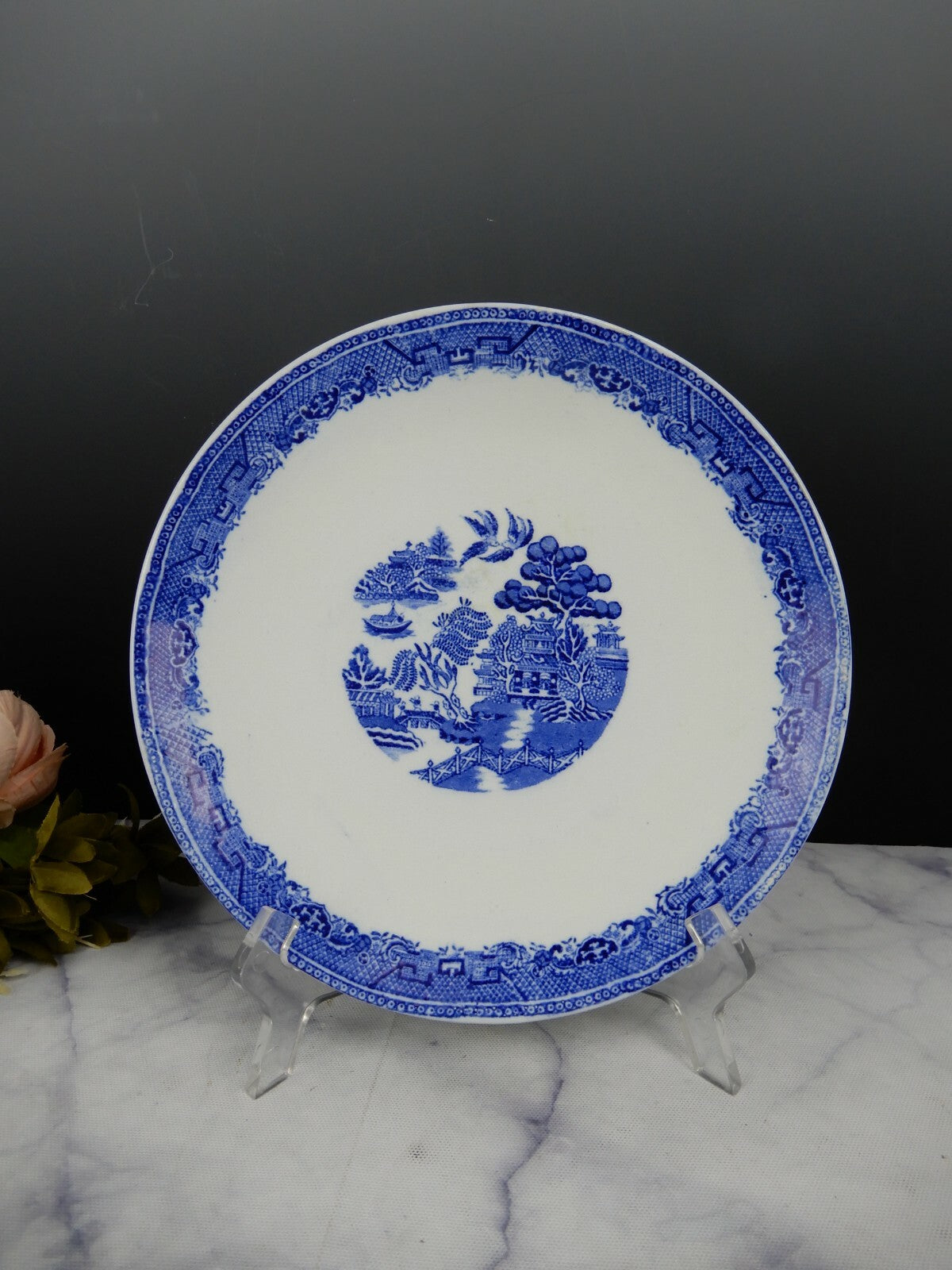 Antique Willow 8-7/8" Plate