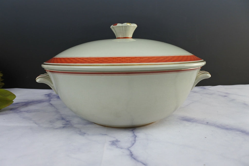 Aluminia Royal Copenhagen Oranja Tureby Serving Tureen W/ Lid