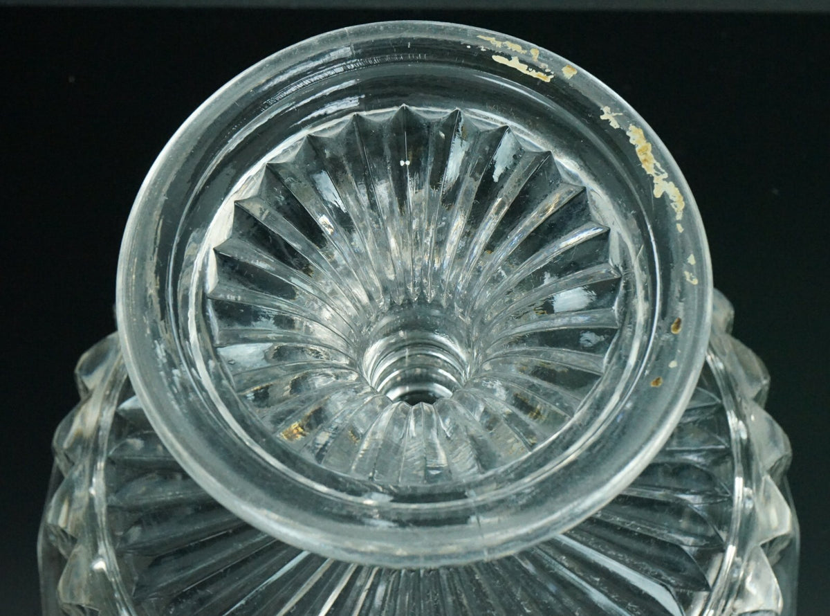 vintage Pressed Glass Pedestal Compote Candy Dish/Bowl Home Decor