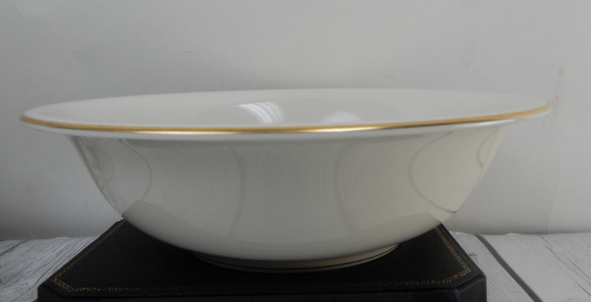 Vintage Pickard Gold Horizon~ Round Bowl, Creamer and Sugar Bowl Made in U.S.A.