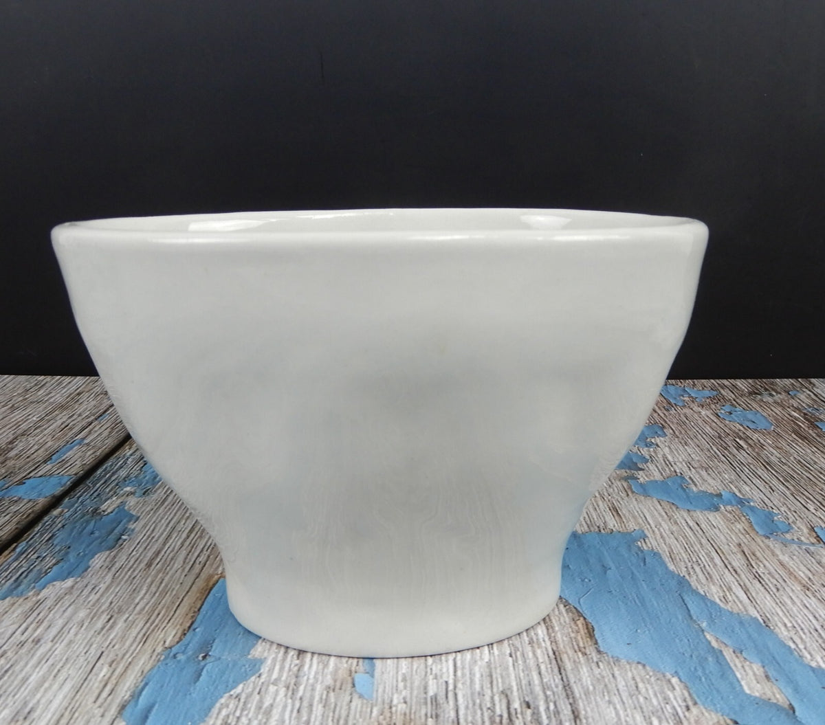 Antique Ironstone Early 1900s Pudding Jelly Mold Farmhouse Kitchen