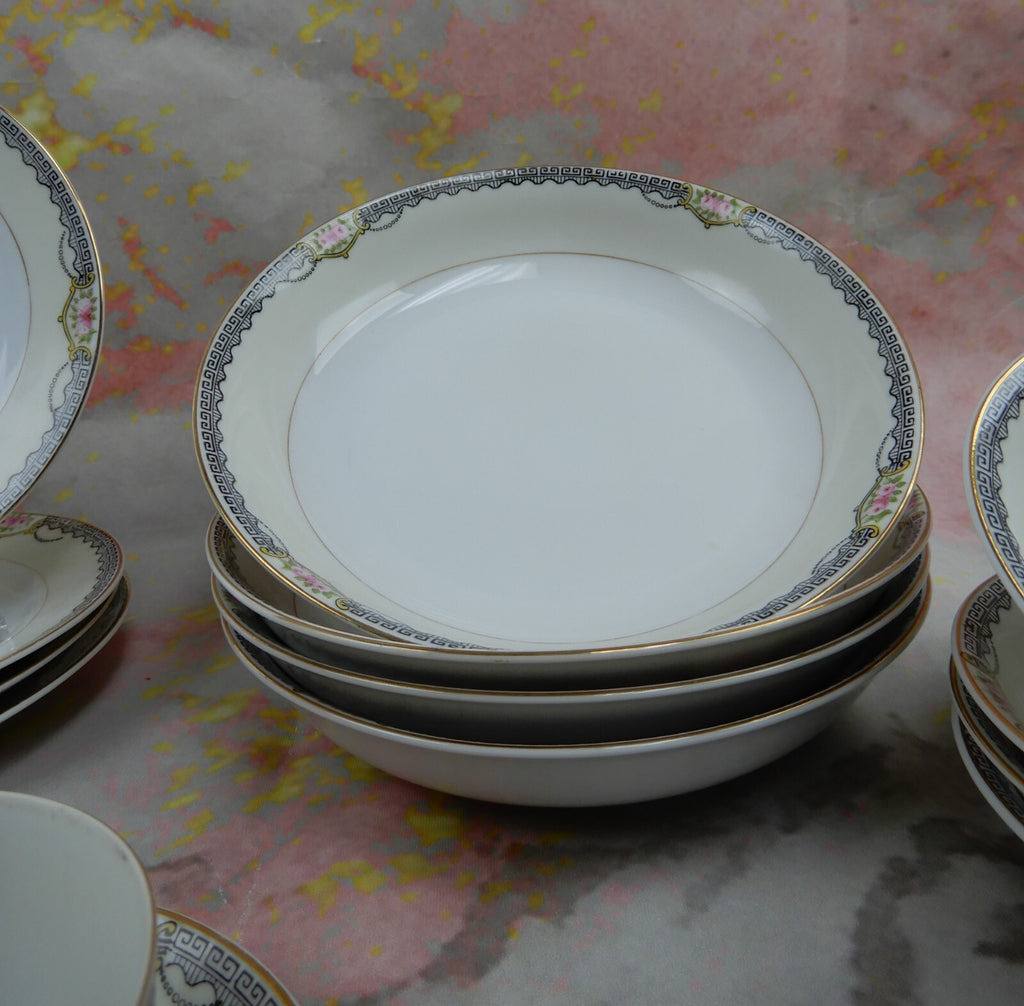 Vintage 24 Piece  Noritake "DEERLODGE" China~ 4 Place Setting