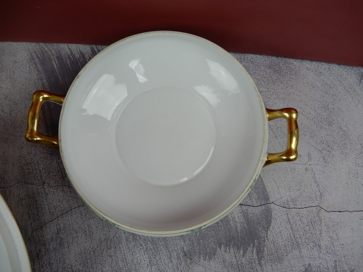 Vintage Hand Painted Morimura Fine China Made in Japan Vegetable Serving Bowl
