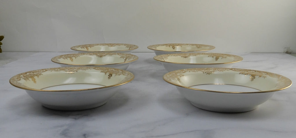 Antique 1918 Noritake Grafton Set of 6 Fruit Bowls
