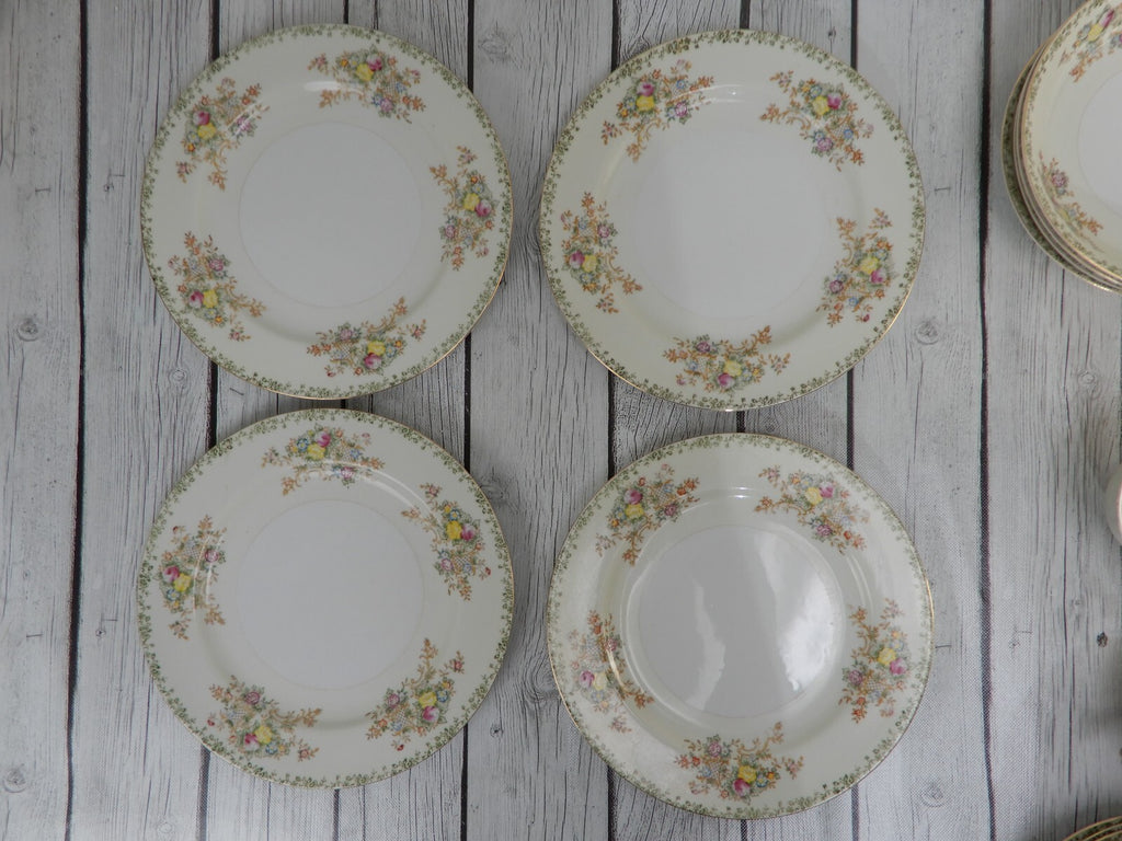 ~28 Pieces 7-Piece 4 Place Setting Regal China Japan with Imperfections