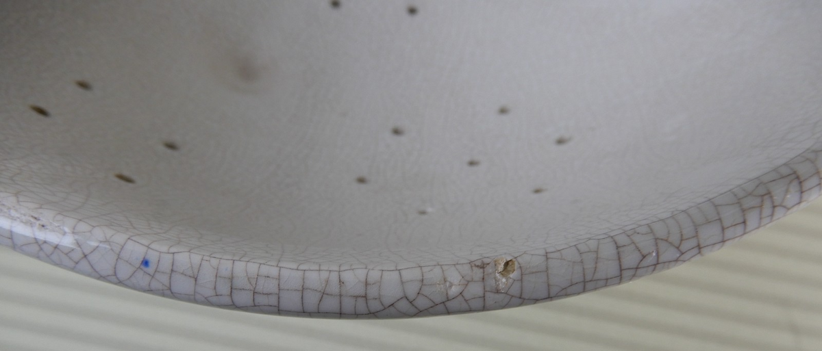 Ceramiche ABC Bassano Footed Colander/Strainer Made In Italy Hand Painted