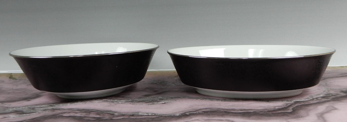 Vintage Set of Noritake "Mirano" 6878- Oval and Round Serving Bowls