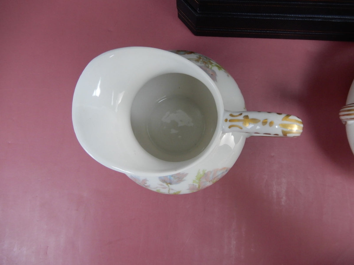 Vintage Haviland Limoges Schleiger 79,Gravy Boat,Sugar Bowl & Creamer