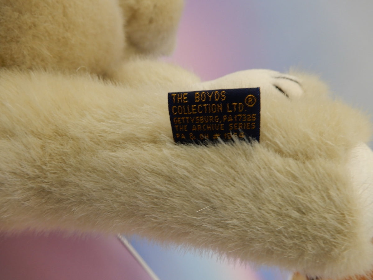Vintage Boyd’s Bubba Bear Betty Lou Plush 1990-95 Jointed Teddy Bear 16"