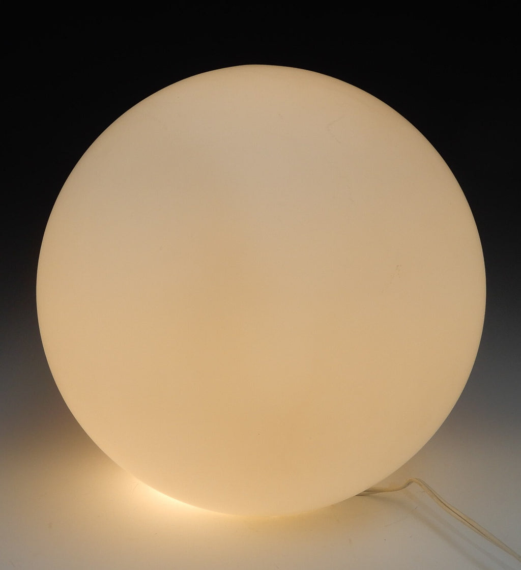 Vintage Neckless Milk Glass Globe Lamp Replacement  Shade 16" Diameter