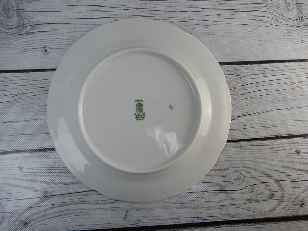 Set of 6 Schumann Arzberg Germany Bavaria Pink Floral Pink Rim Salad Plates