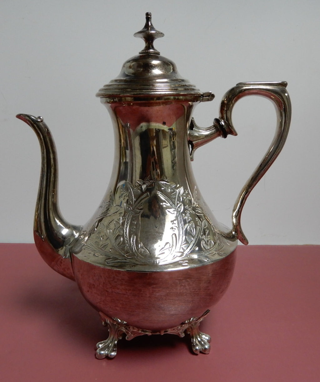 Vintage Atkinson Bros Series 9021 Model #2253 Silver-Plated Pitcher