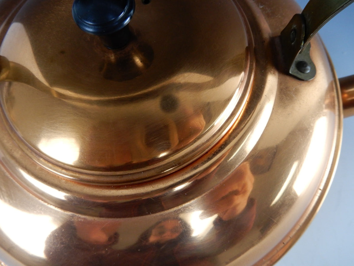 Vintage  Coppercraft Guild Copper & Brass Tea Pot / Kettle