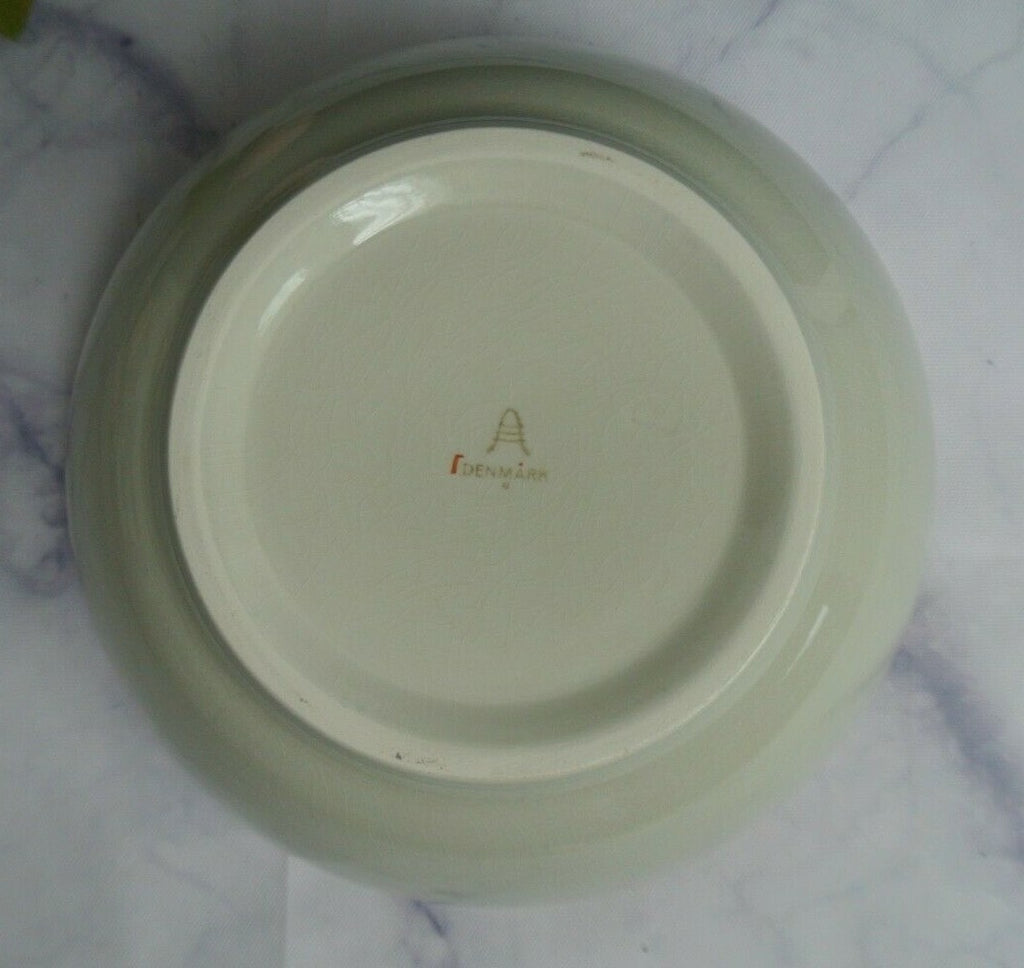 Royal Copenhagen Aluminia Oranja Tureby Round Serving Bowl