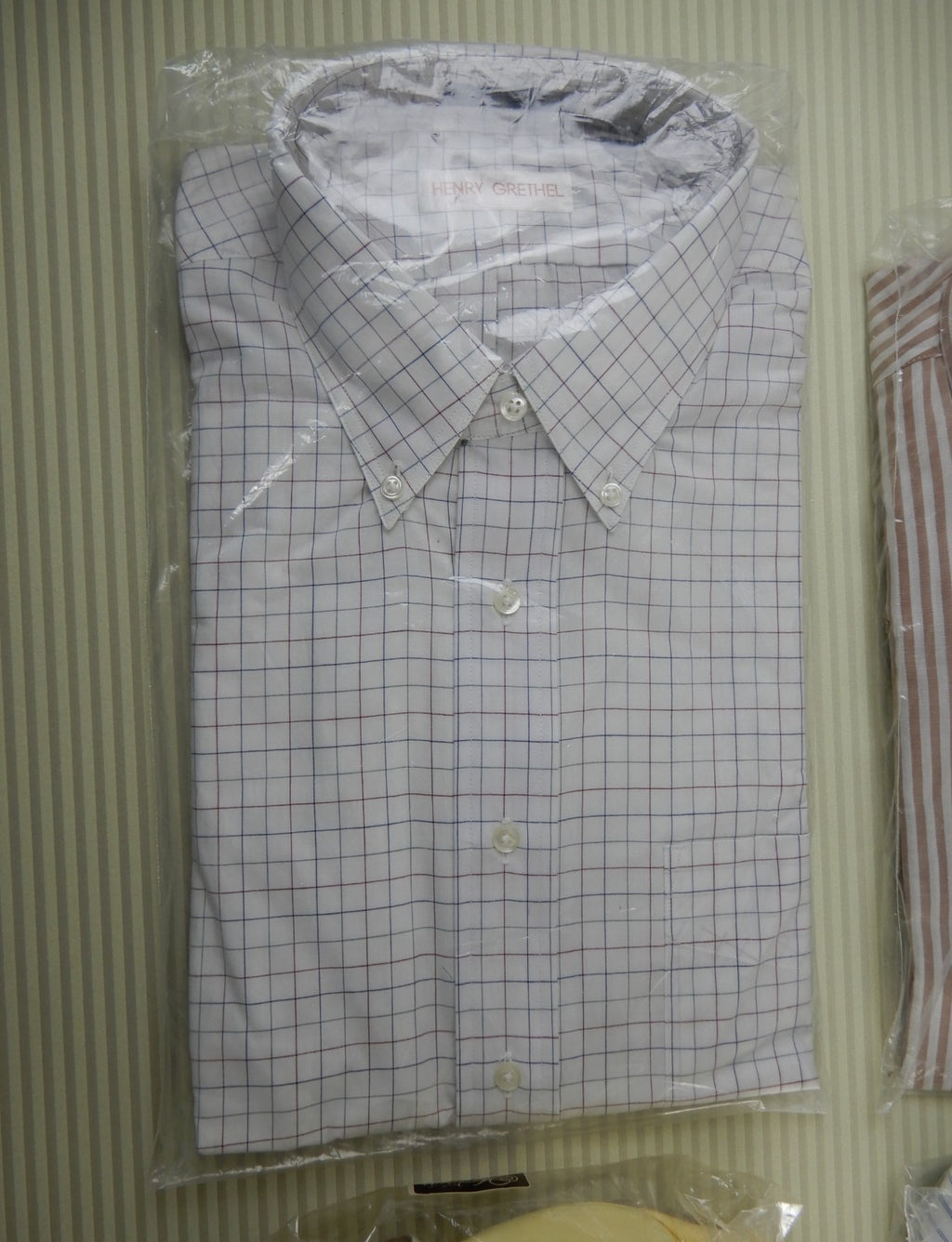 Lot of 4 New in Bag Long Sleeve Shirts Men's 16-1/2 -35 and 34