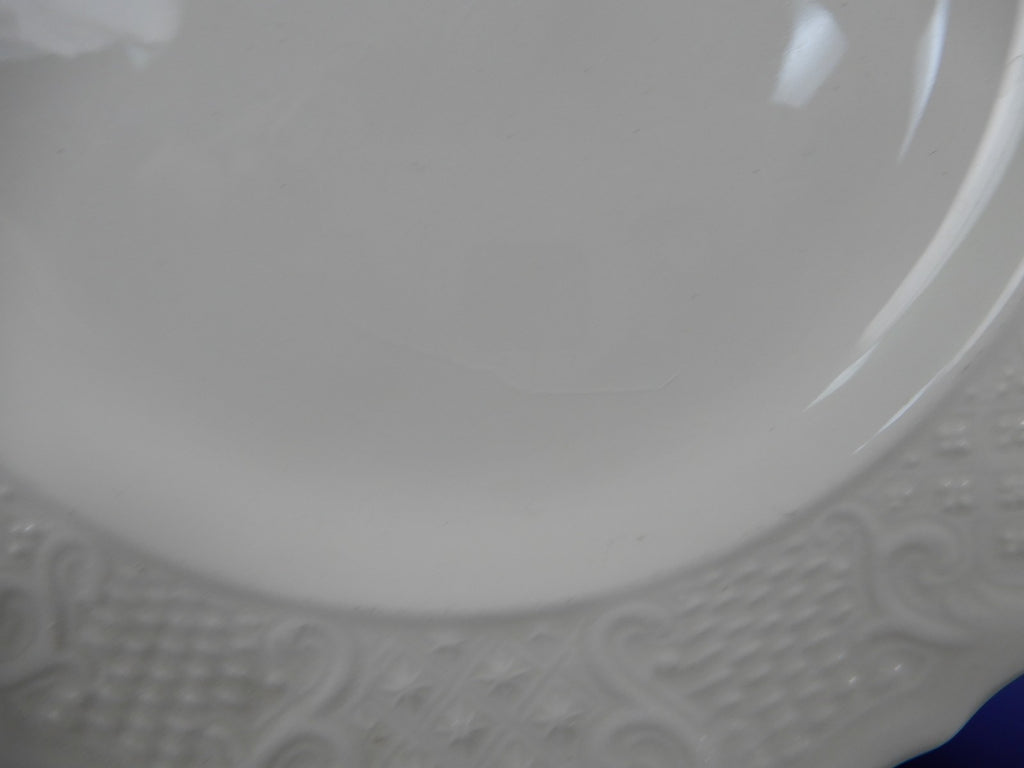 4 Salad Square Plates Canonsburg Pottery American Traditional Made in U.S.A