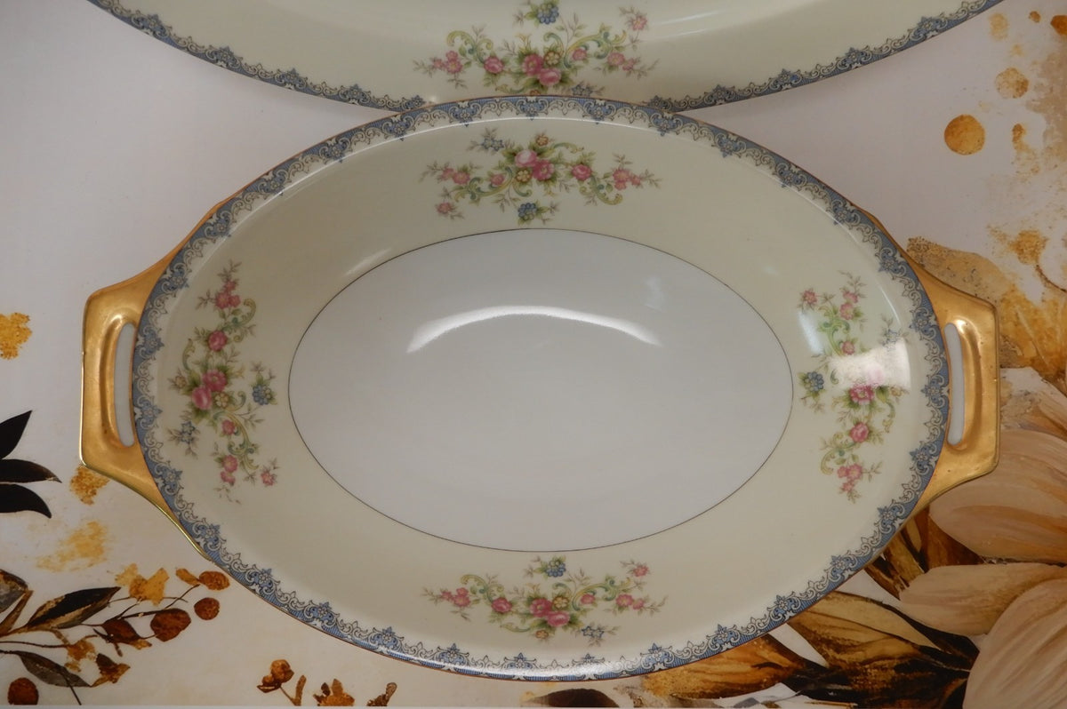 Set of Three Serving Pieces Meito China N.S.P.(Nagoya Seito Porcelain) Japan