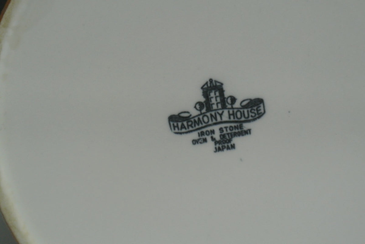 Vintage Genuine Ironstone HARMONY HOUSE  Brown Coffee Pot