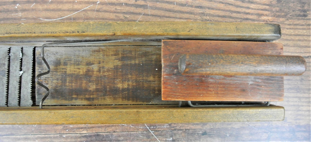 Antique The Home Vegetable Slicer Pat. Feb. 22 1899 Catawissa PA