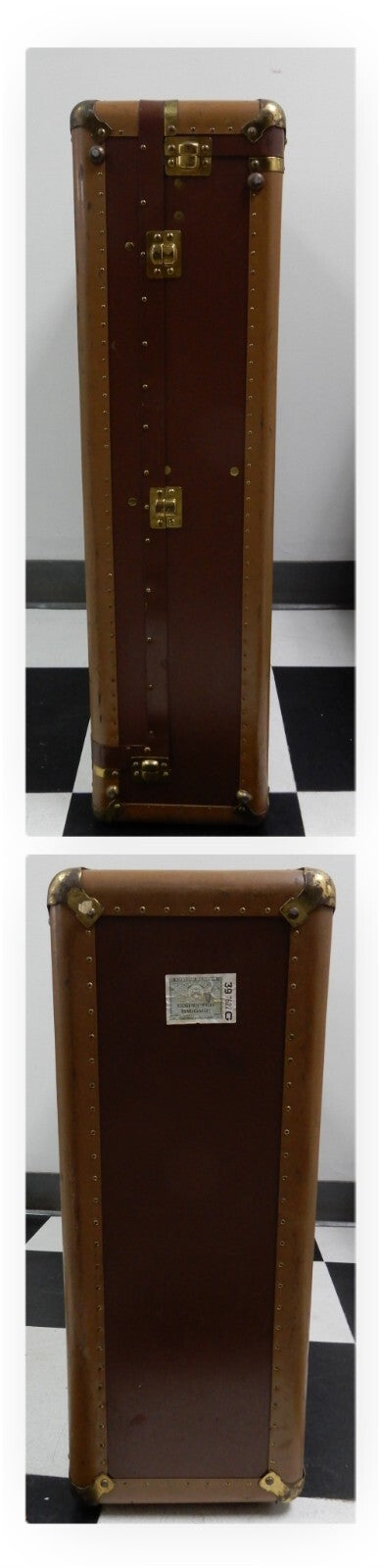 Hartmann Tourobe Gibraltarized Travel Wardrobe Hardside Trunk Suitcase 33-1/2"