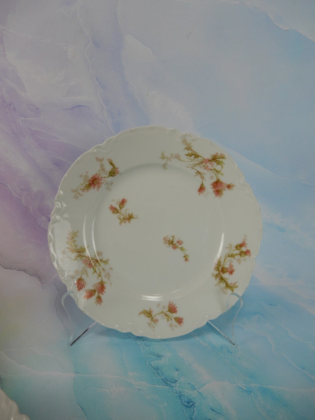 Vintage Haviland Limoges Schleiger 41 Made in France Set of Four 7-3/8" Plates
