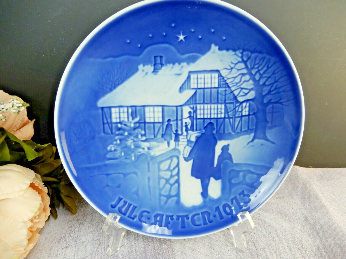 Set Of 5 Bing & Grondahl 1969, 1972-1975 Annual Christmas Decorative Plates