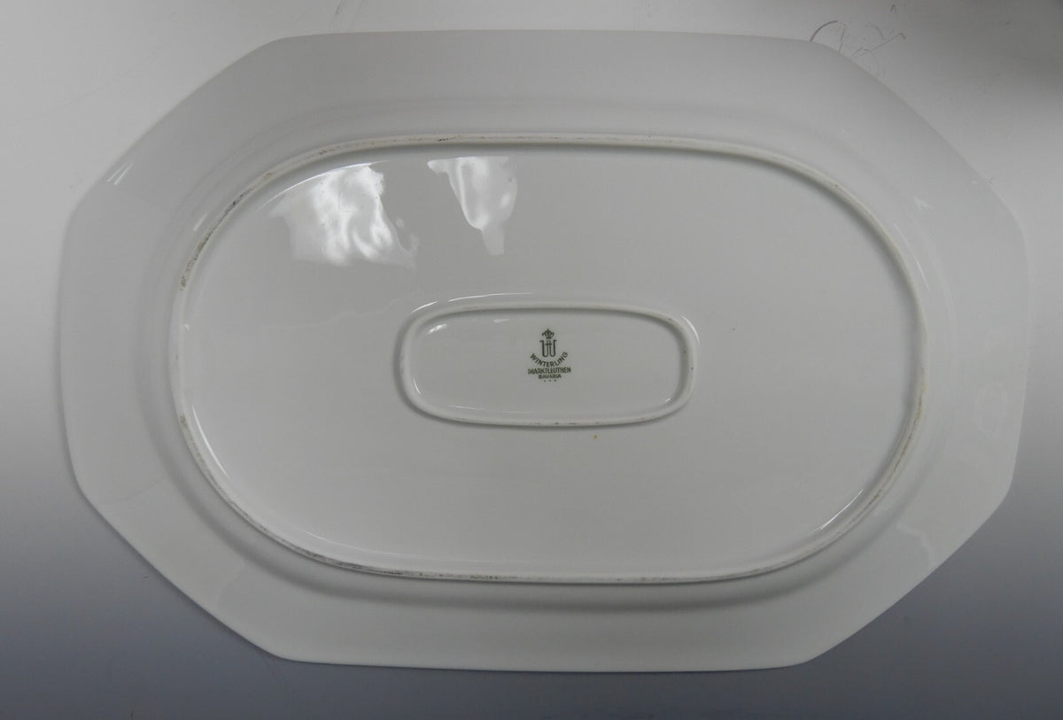 Winterling Marktleuthen Bavaria Decor Spülmaschinenfest Platter, Lidded Bowl