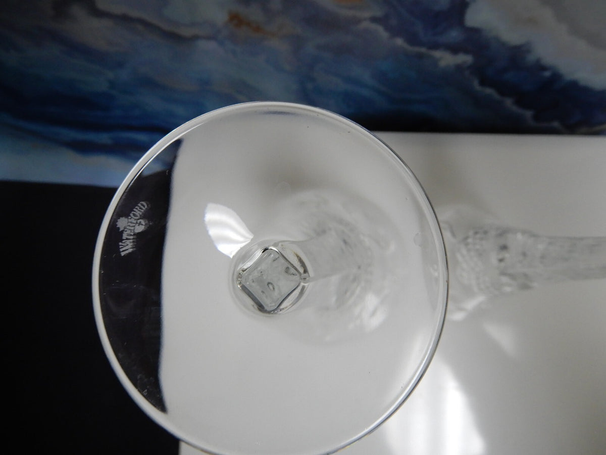 Set of 2 Vintage Waterford Heritage Flute Glasses 8 fl oz