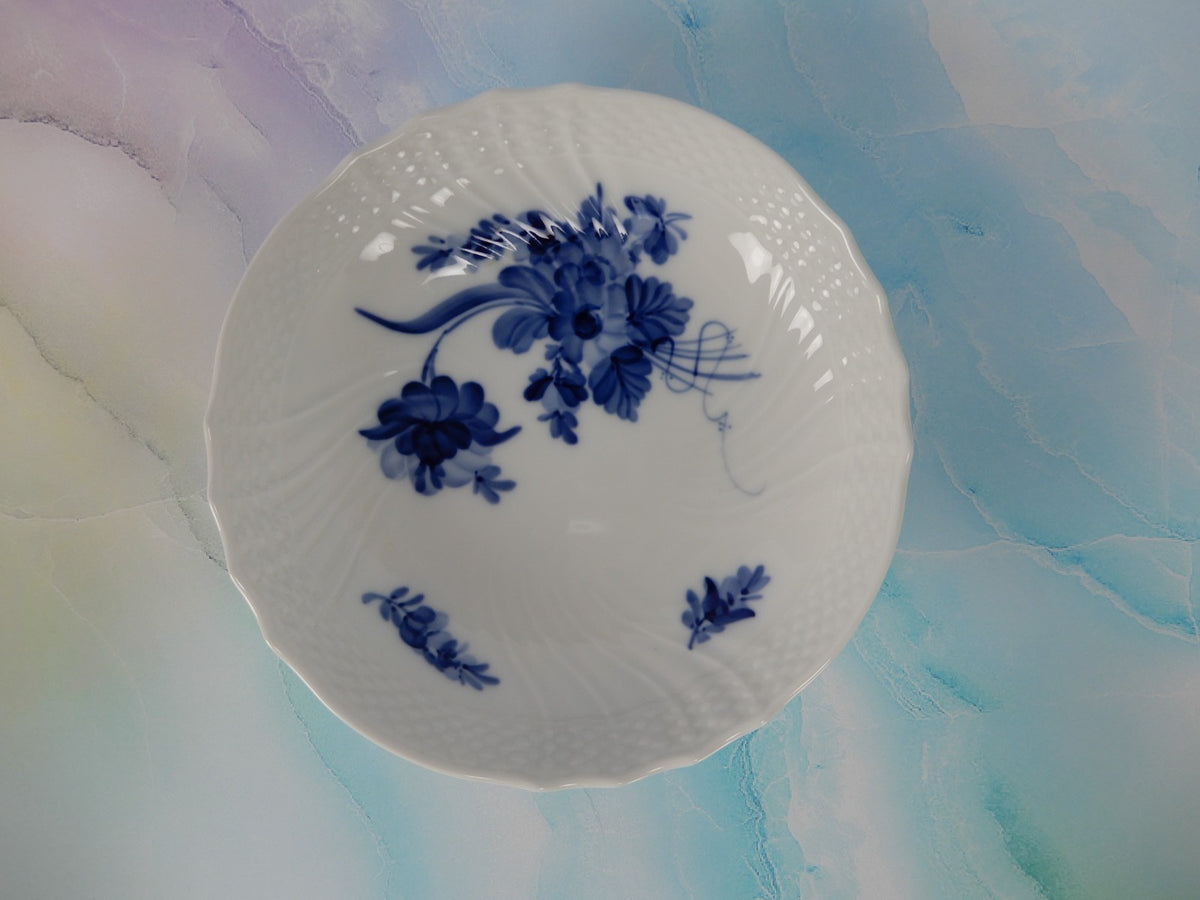 Royal Copenhagen "Blue Flower" Compote 10 1532 Short Porcelain Pedestal Bowl