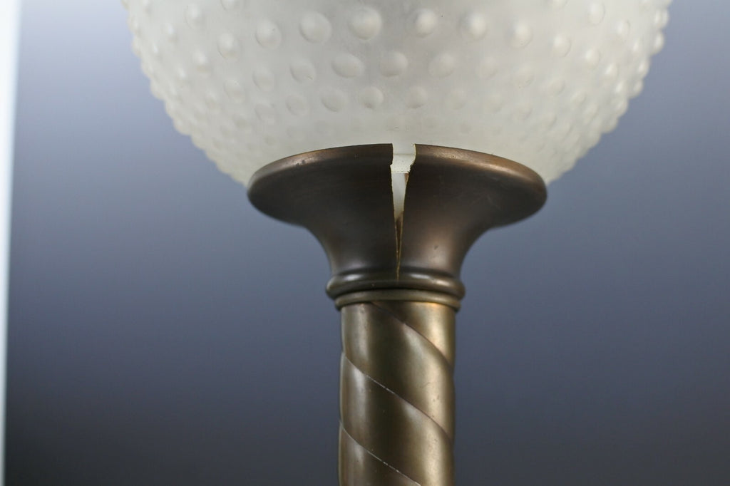 Vintage 3 Way Light  Brass Table lamp S.S. N.Y 125 *No Shade*