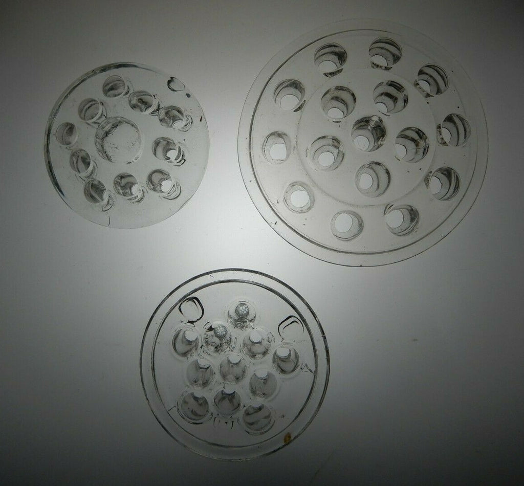Lot Of 3 Flower 'Frogs' Floral Arrangement Tool