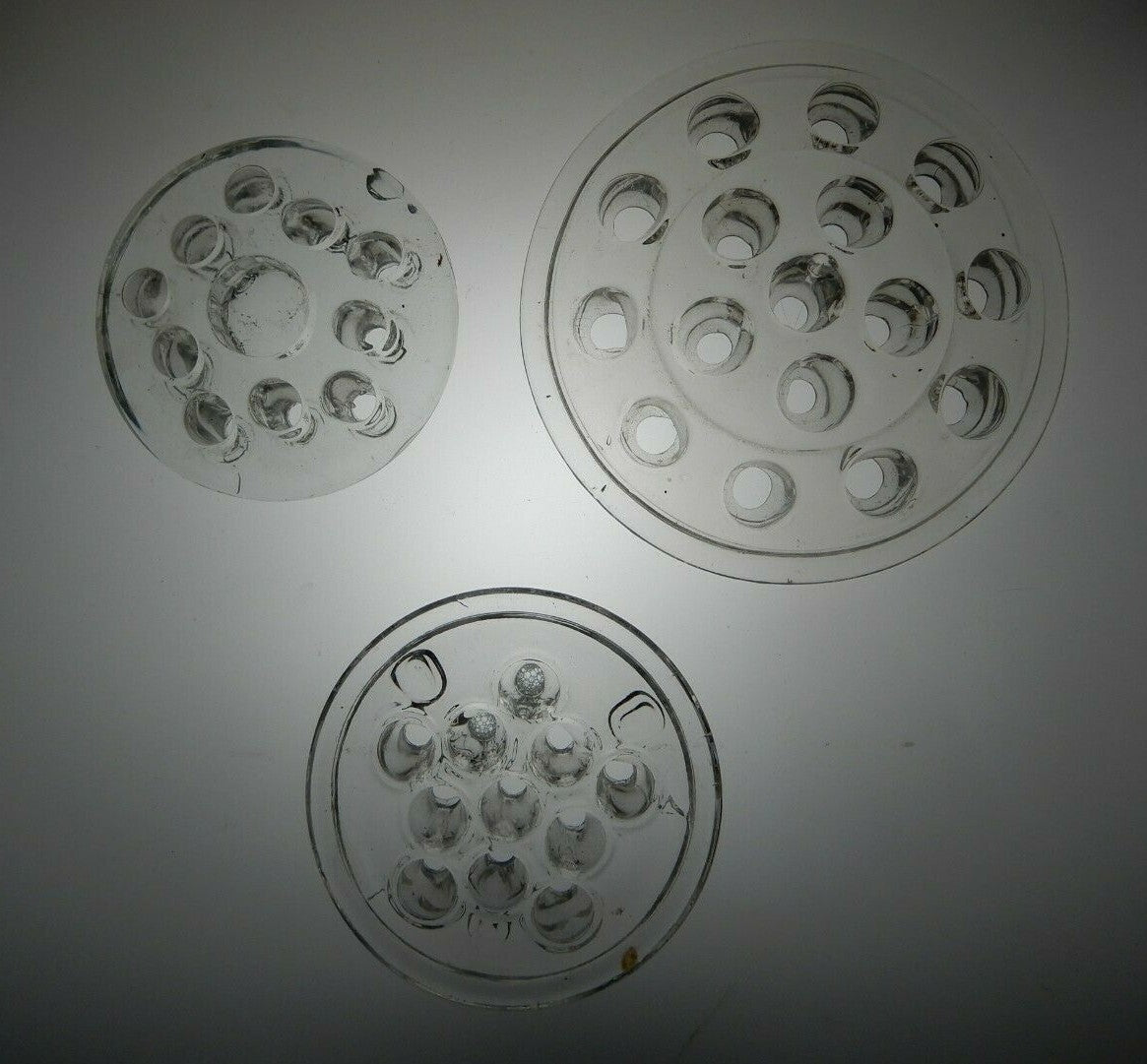 Lot Of 3 Flower 'Frogs' Floral Arrangement Tool