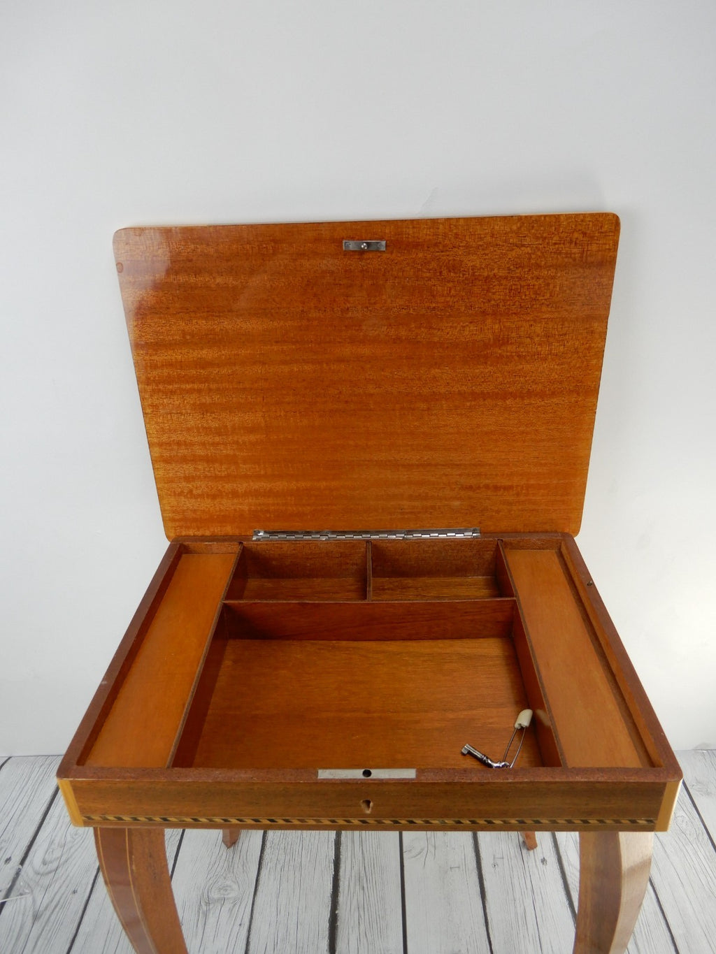 Reuge Vintage Music Box Table Jewelry Box with Dr Zhivago Laras Theme